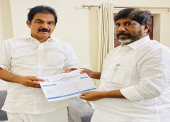 ఉప ము ఖ్యమంత్రి మల్లు భట్టిని కలిసిన కెసి వేణుగోపాల్