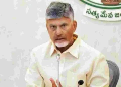Andhra Pradesh Chief Minister Chandrababu Naidu keeps an eye on the ministers' muscles