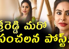 Sri Reddy's another sensational post