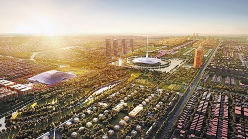 Amaravati, the capital of Andhra Pradesh, has begun.