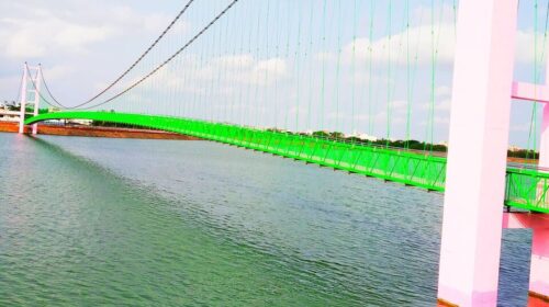 Durgam Cheruvu-style cable bridge in Khammam