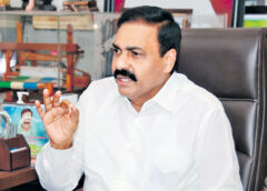 Police are searching for Kakani Govardhan Reddy.