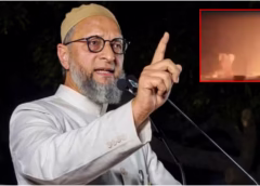 India has given a return gift - Asaduddin