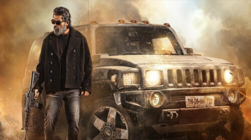 Hero Karthi's powerful birthday poster from 'Sardaar 2' released