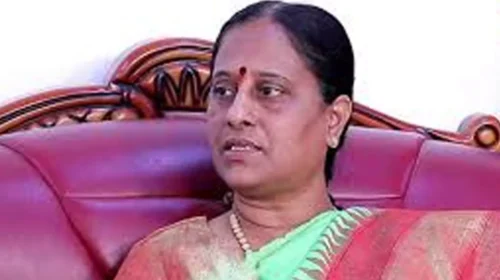 Minister Konda Surekha has become a burden to the ruling party.