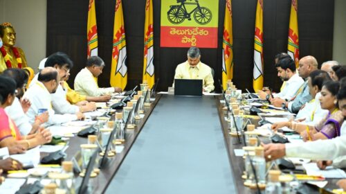 Chief Minister Chandrababu Naidu advised party leaders to organize Kadapa Mahanadu in a way that will go down in history.
