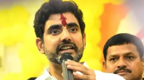 Nara Lokesh was a special attraction in the Kadapa Mahanadu.