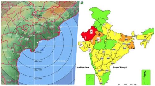 Weather... One way on the coast... another way in Rayalaseema