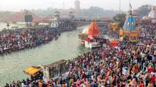 Massive arrangements for Saraswati Pushkaram