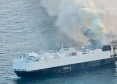 Cargo Ship Bound for Mexico Sinks in Pacific After Fire