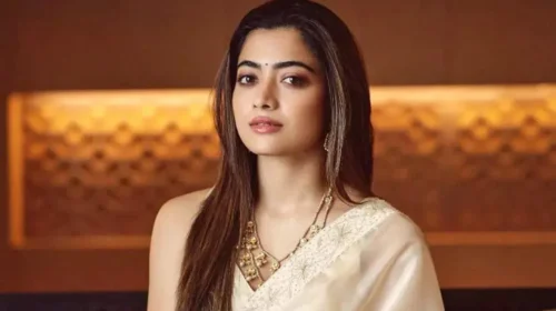 Rashmika Drops New Poster, Challenges Fans to Unravel Her Upcoming Film's Name