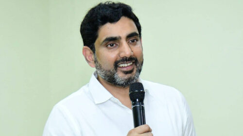 Nara Lokesh Interacts with Volunteers in Singapore Tour
