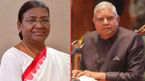 President Droupadi Murmu Accepts Dhankhar's Resignation; PM Modi Lauds Services