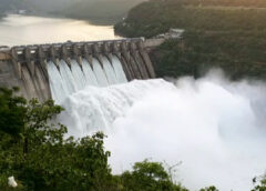 Srisailam Reservoir: Heavy Inflow of Floodwater