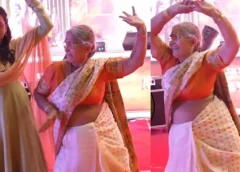 Grandma's "Viral Vayyari" Dance Steals the Show at 'Junior' Pre-Release Event; Suma Joins In!