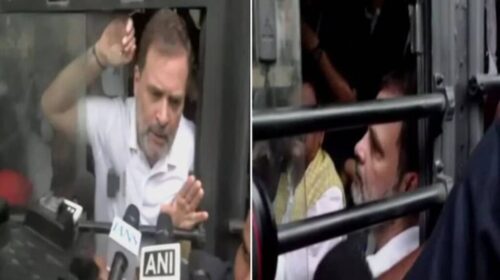 INDIA Alliance MPs Detained by Police: High Tension in Delhi