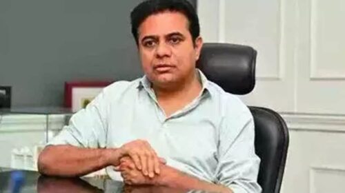 KTR pays tribute to Shibu Soren, calls him a 'towering figure'