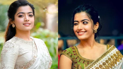 Rashmika Mandanna's Political Avatar: Photos Go Viral