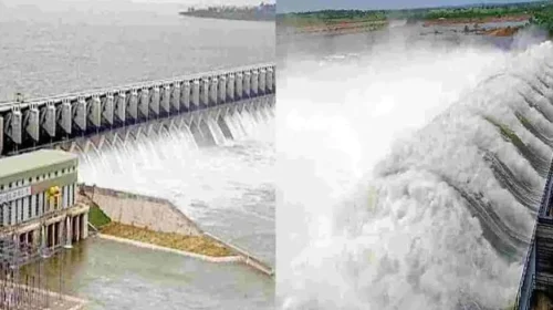 Floods are rising in the Krishna River due to heavy rains.