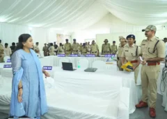 Home Minister Vangalapudi Anitha Inspects Security Arrangements for 'Super Six-Super Hit' Victory Rally in Anantapuram