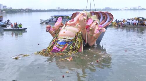 Khairatabad Maha Ganapati Immersion Concludes Grandly