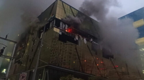 Fire Breaks Out in Madhapur IT Hub, Hyderabad