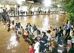 Musi River Swells, Traps Hundreds at MGBS Bus Station