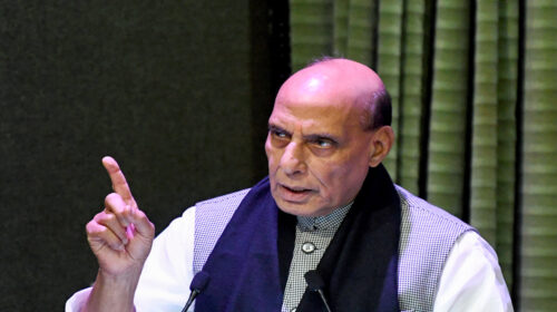 Defence Minister Rajnath Singh Warns Pakistan Against Sponsoring Terrorism