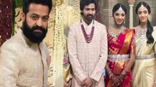 Actor Narne Nithin Marries Shivani: Jr NTR's Brother-in-Law Ties the Knot in a Grand Ceremony