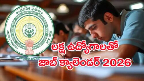 AP Govt Jobs: AP Government Job Calendar 2026