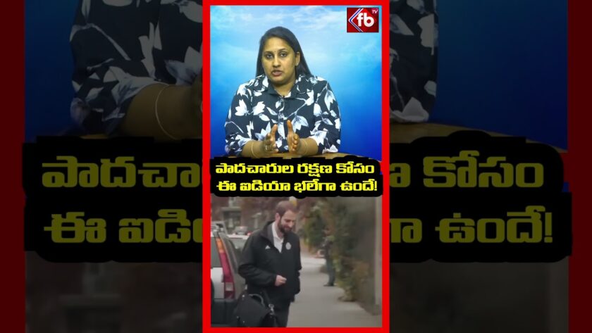 పాదచారుల రక్షణ కోసం